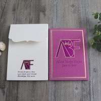 Invitation Card With Velvet Holder Modern Invitation Card Customized